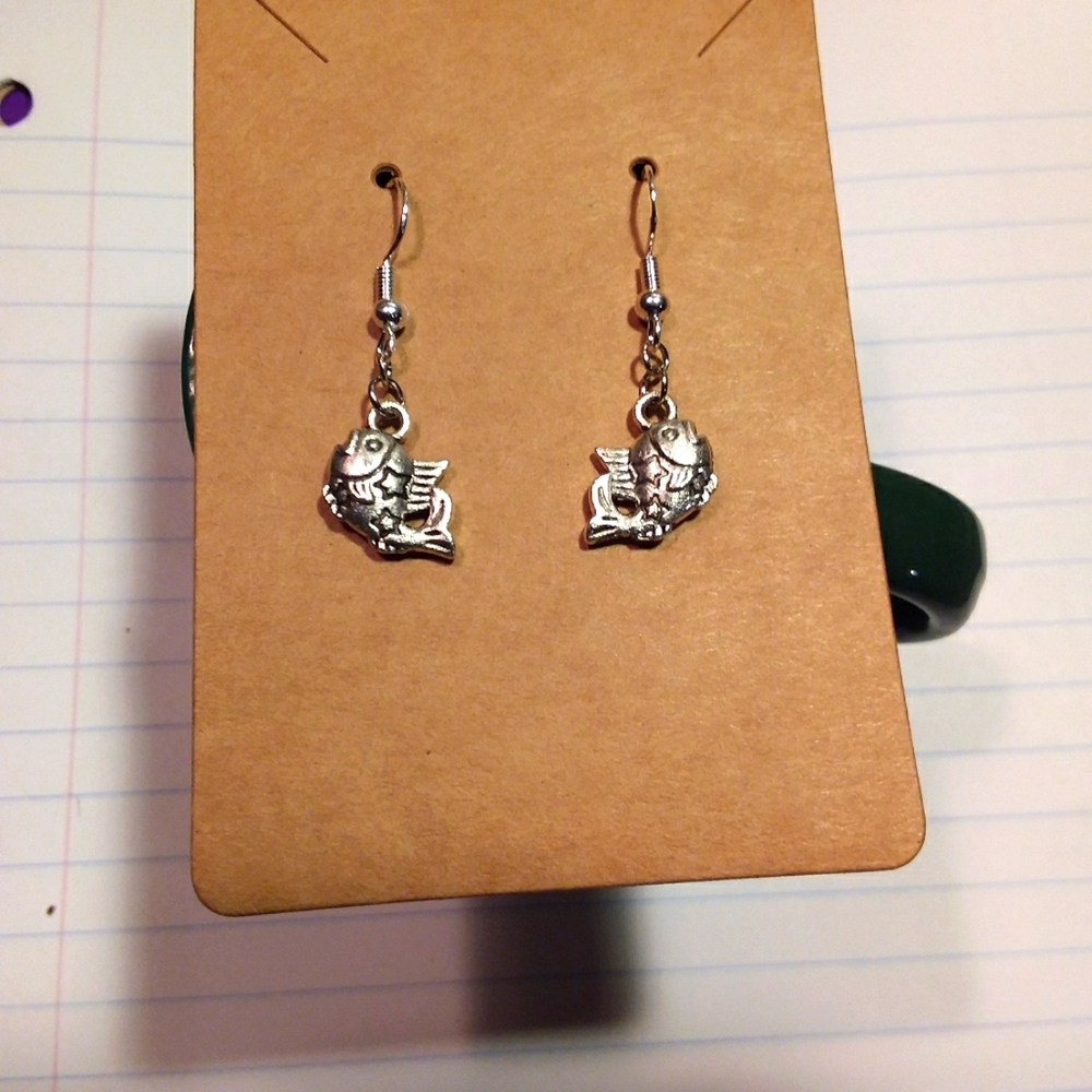 Pisces fish Earrings